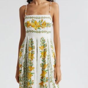 NWT FARM Rio Tropical Lightness sundress maxi dress XS